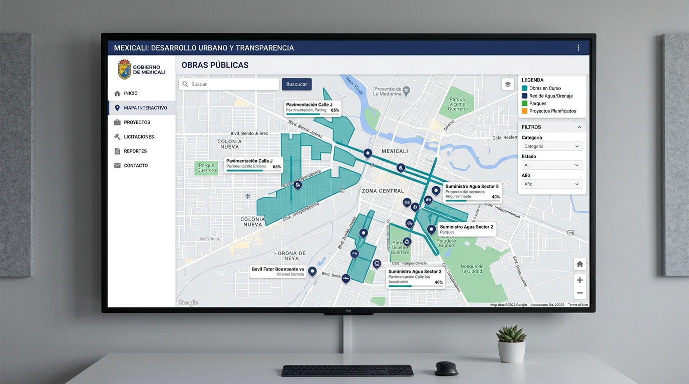 mapa obras